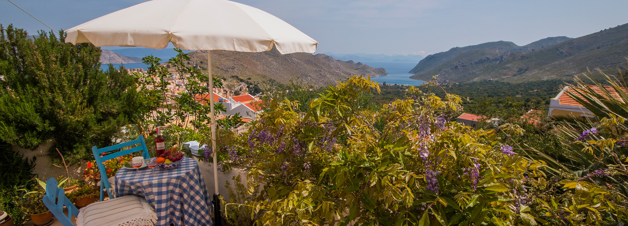 Garden views over Pedi Valley
